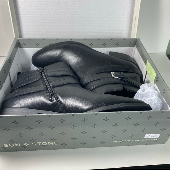 Sun and Stone NWT women’s size 9 black boots - Picture 1 of 9